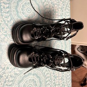 Summer Goth Platforms